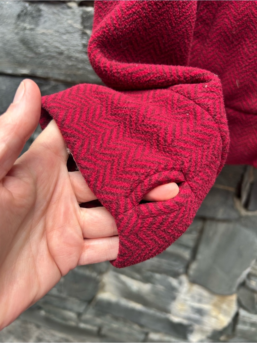 Bench Women's Burgundy Zip-Up Hoodie - Picture 2 of 6
